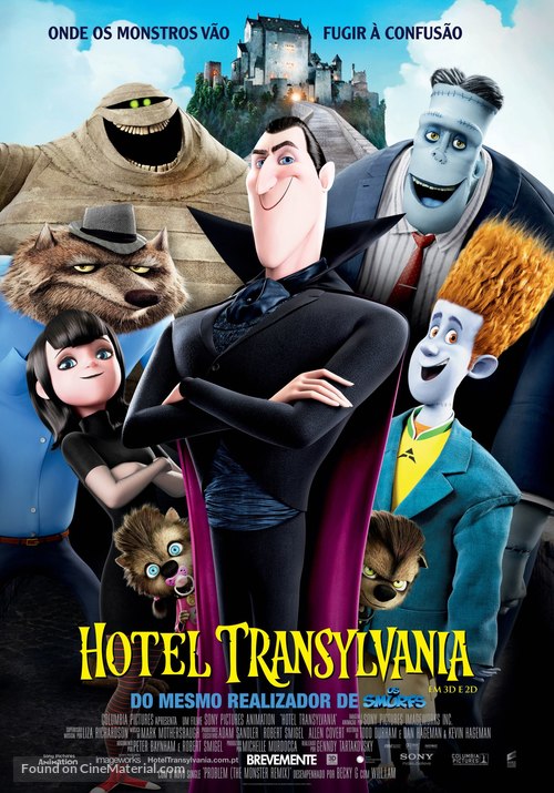 Hotel Transylvania - Portuguese Movie Poster