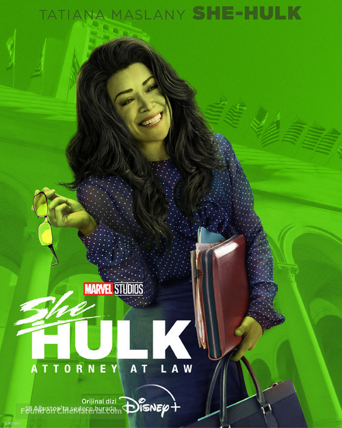 &quot;She-Hulk: Attorney at Law&quot; - Turkish Movie Poster