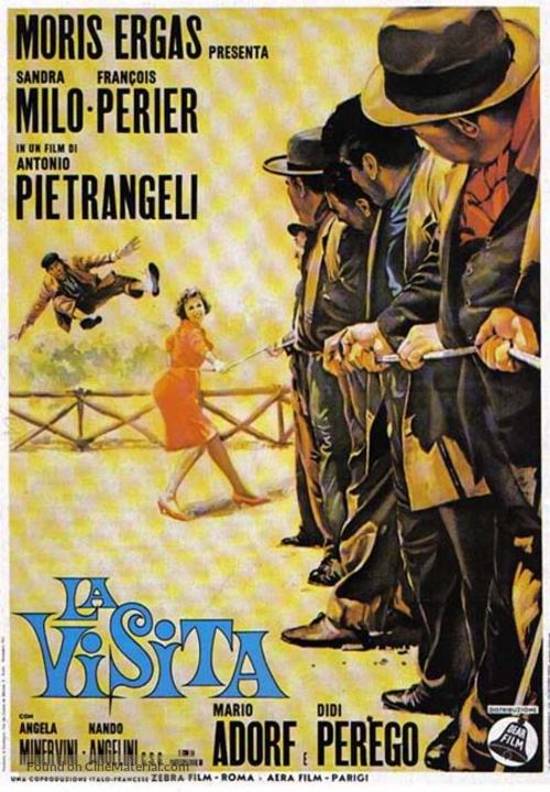 La visita - Italian Movie Poster