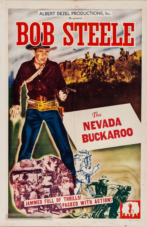 The Nevada Buckaroo - Re-release movie poster