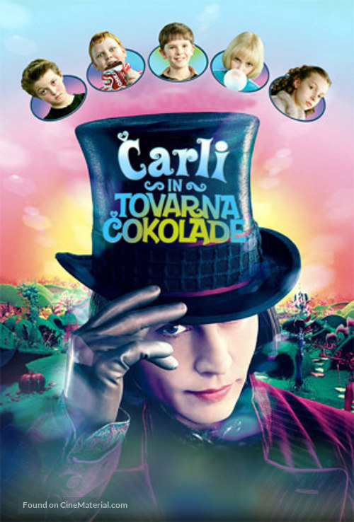 Charlie and the Chocolate Factory - Slovenian Movie Poster