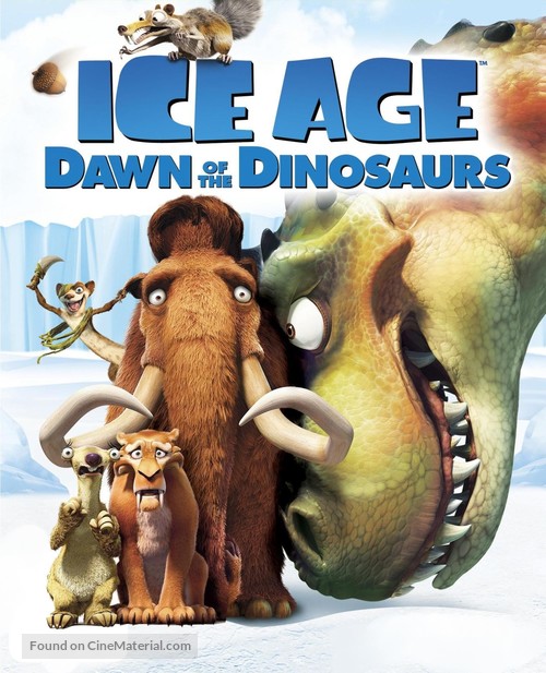 Ice Age: Dawn of the Dinosaurs - Blu-Ray movie cover