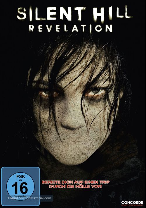 Silent Hill: Revelation 3D - German DVD movie cover