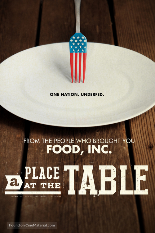 A Place at the Table - DVD movie cover