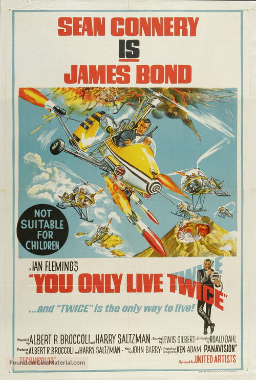 You Only Live Twice - Australian Movie Poster