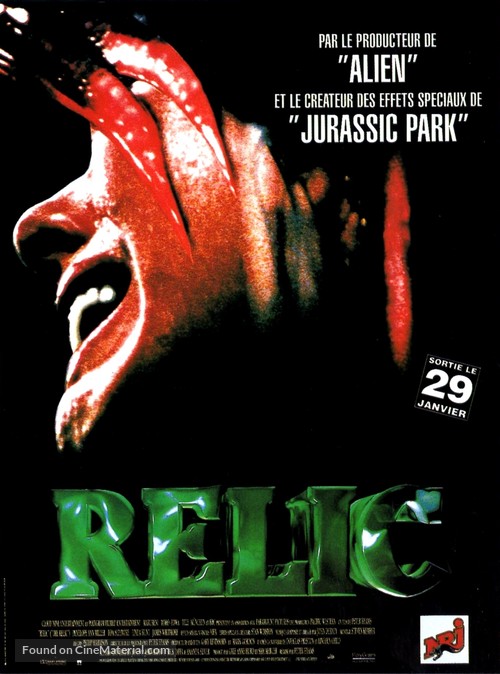The Relic - French Movie Poster