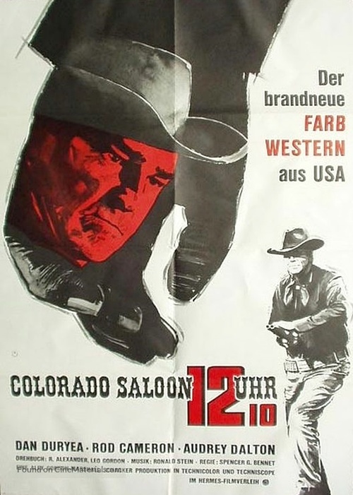 The Bounty Killer - German Movie Poster