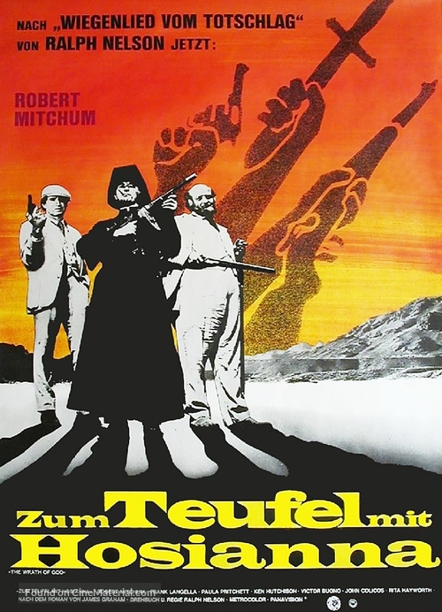 The Wrath of God - German Movie Poster