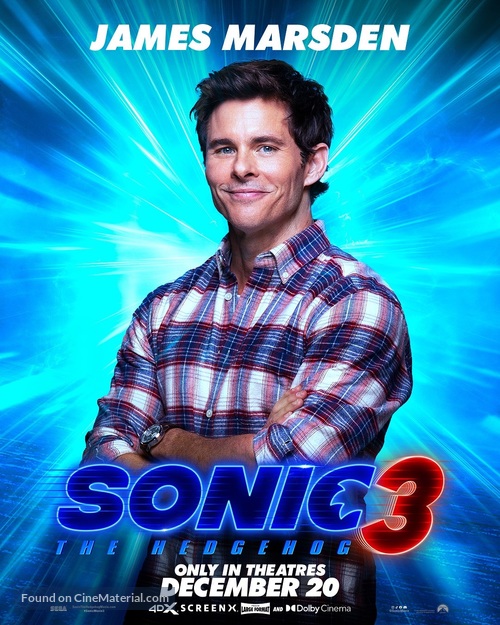 Sonic the Hedgehog 3 - Movie Poster