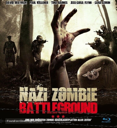 Battlefield Death Tales - German Blu-Ray movie cover