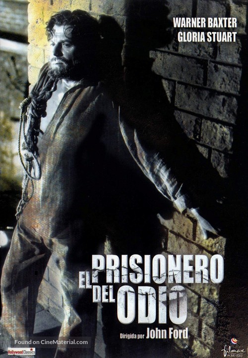 The Prisoner of Shark Island - Spanish Movie Cover