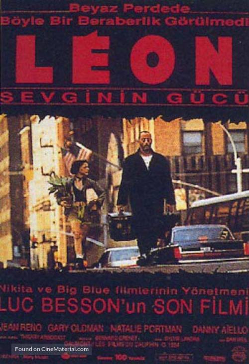 L&eacute;on: The Professional - Turkish Movie Poster