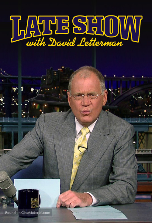 &quot;Late Show with David Letterman&quot; - DVD movie cover