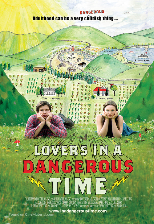 Lovers in a Dangerous Time - Canadian Movie Poster