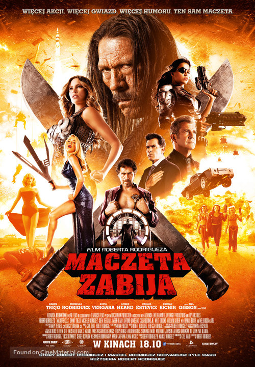 Machete Kills - Polish Movie Poster