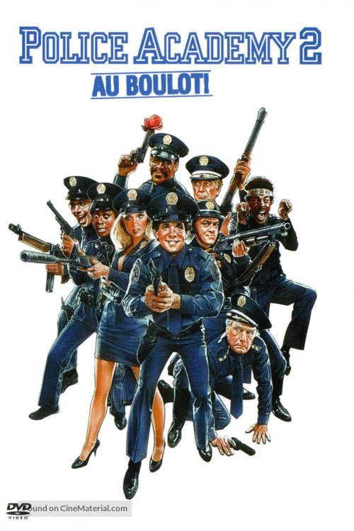 Police Academy 2: Their First Assignment - French DVD movie cover