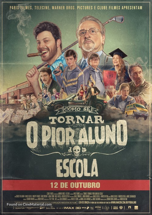 Como se Tornar o Pior Aluno da Escola - Brazilian Movie Poster