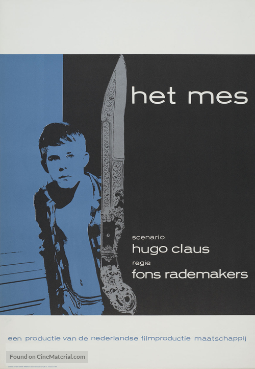 Het mes - Dutch Movie Poster