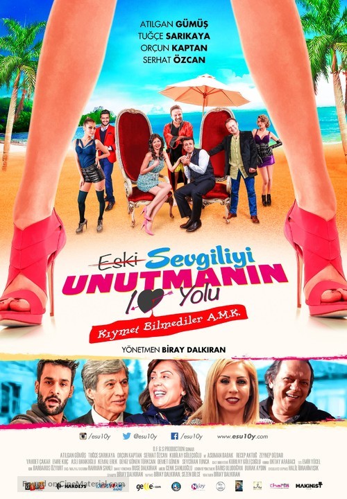 Eski Sevgiliyi Unutmanin 10 Yolu - Turkish Movie Poster