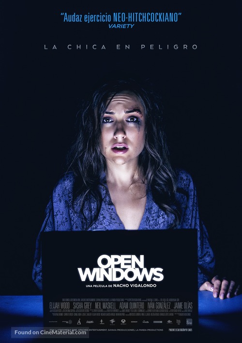 Open Windows - Spanish Movie Poster