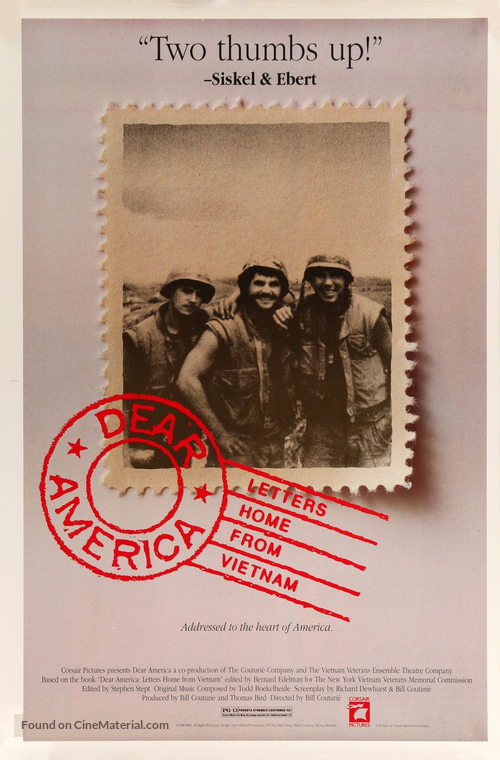 Dear America: Letters Home from Vietnam - Movie Poster