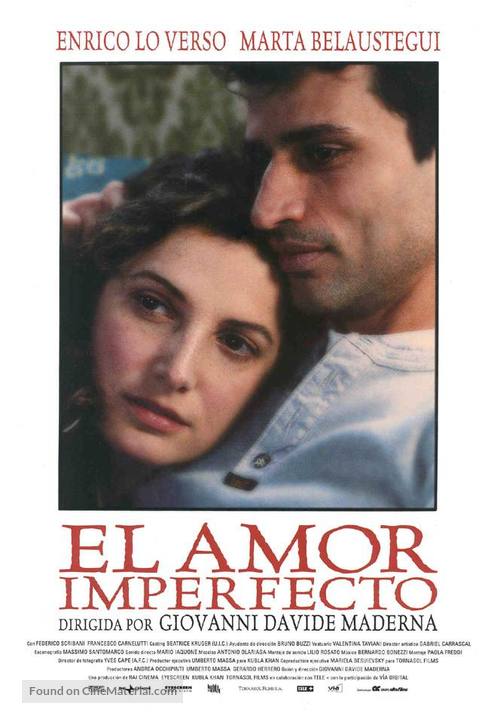 L&#039;amore imperfetto - Spanish Movie Poster