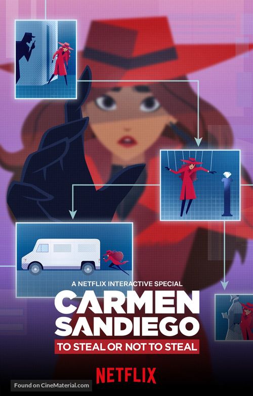 Carmen Sandiego: To Steal or Not to Steal - Movie Poster