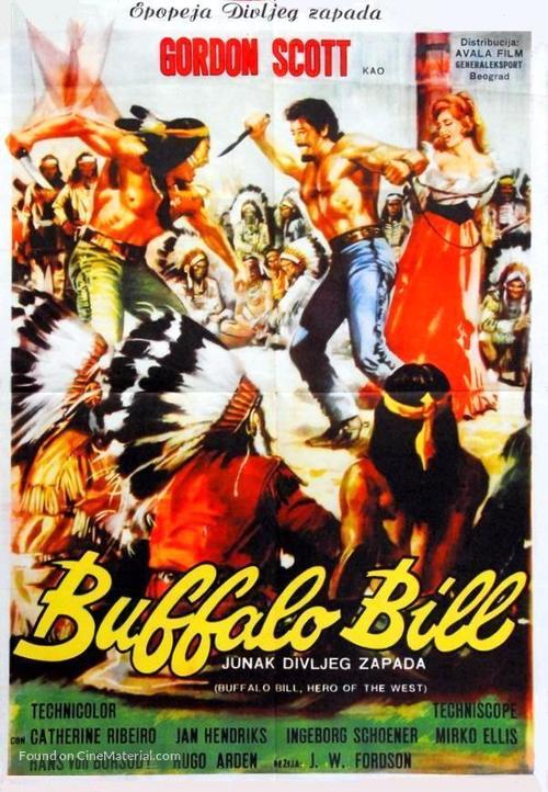 Buffalo Bill, l&#039;eroe del far west - Yugoslav Movie Poster