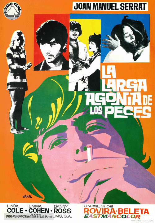 La larga agon&iacute;a de los peces fuera del agua - Spanish Movie Poster