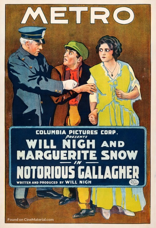 Notorious Gallagher; or, His Great Triumph - Movie Poster