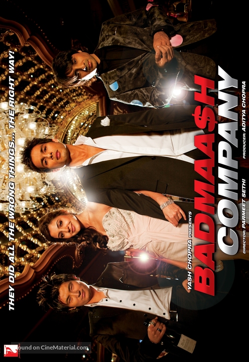 Badmaash Company - Indian Movie Poster