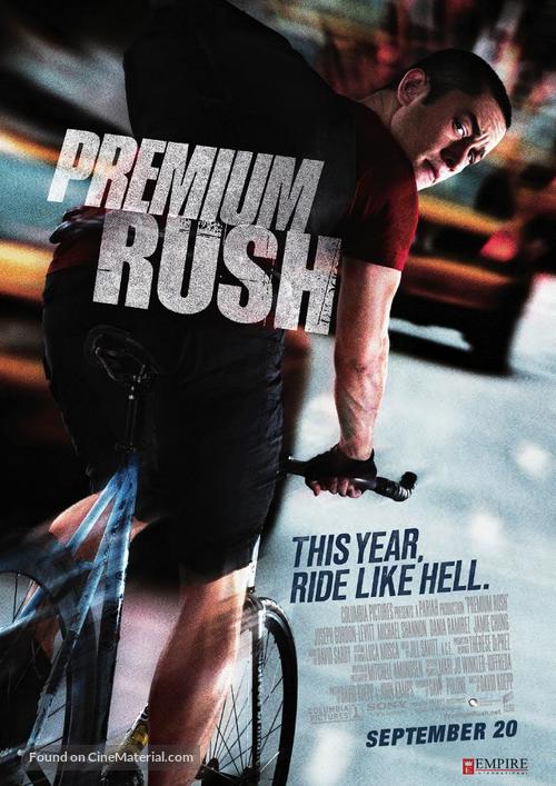 Premium Rush - Bahraini Movie Poster