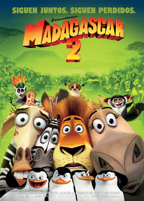 Madagascar: Escape 2 Africa - Mexican Movie Poster