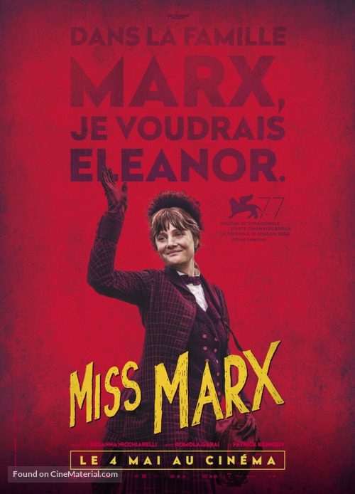 Miss Marx - French Movie Poster