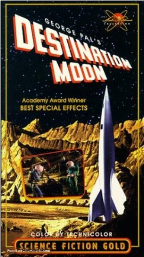 Destination Moon - VHS movie cover
