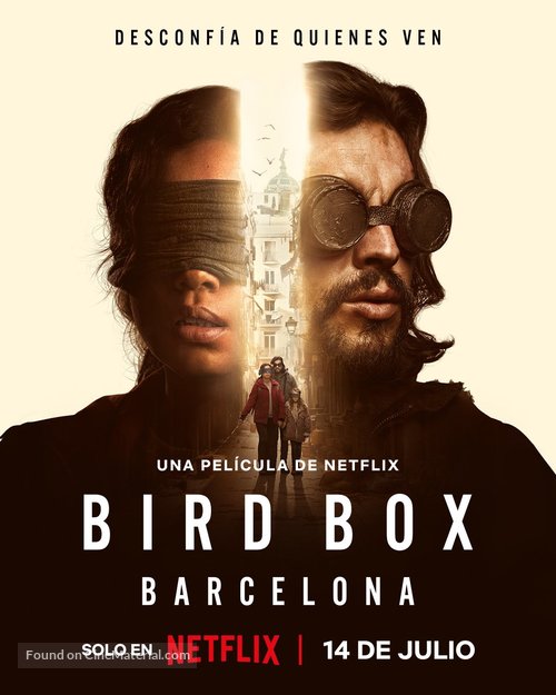 Bird Box Barcelona - Spanish Movie Poster