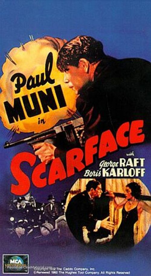 Scarface - VHS movie cover