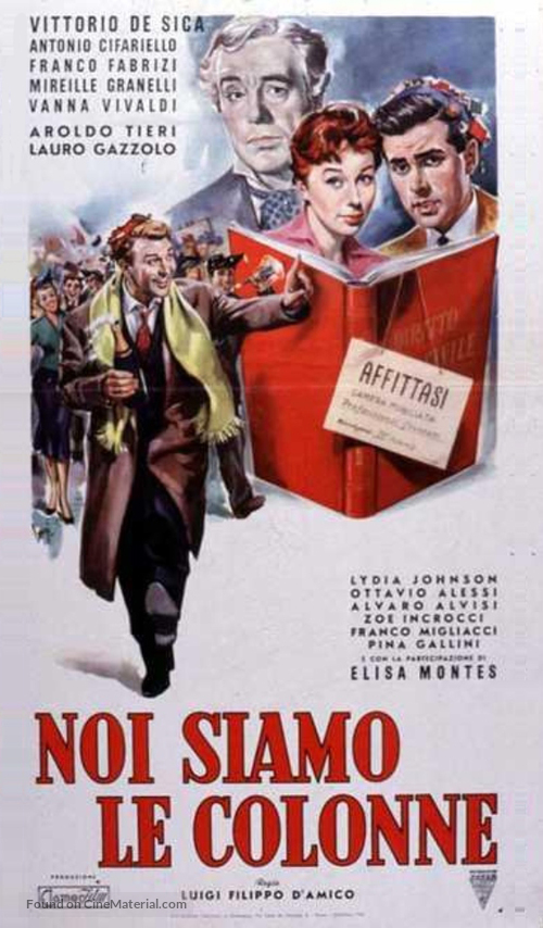 Noi siamo le colonne - Italian Movie Poster