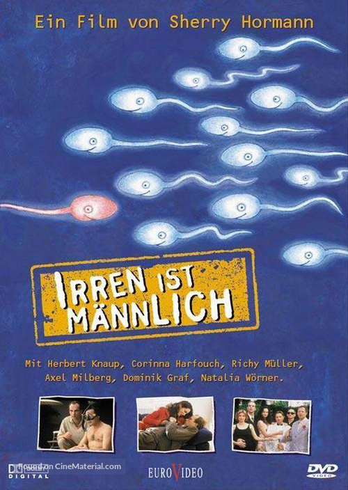 Irren ist m&auml;nnlich - German DVD movie cover