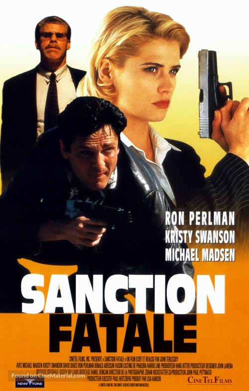 Supreme Sanction - French VHS movie cover