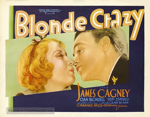 Blonde Crazy - Movie Poster