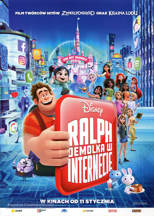 Ralph Breaks the Internet - Polish Movie Poster