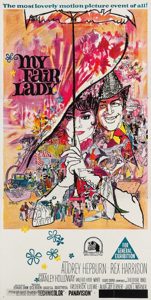 My Fair Lady - Australian Movie Poster