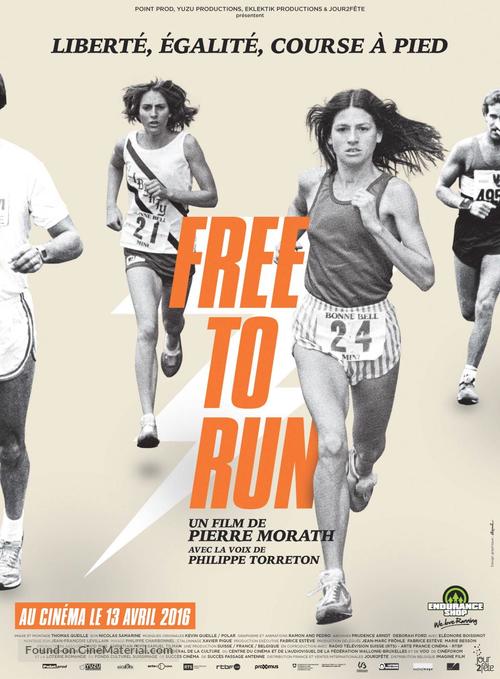 Free to Run - French Movie Poster