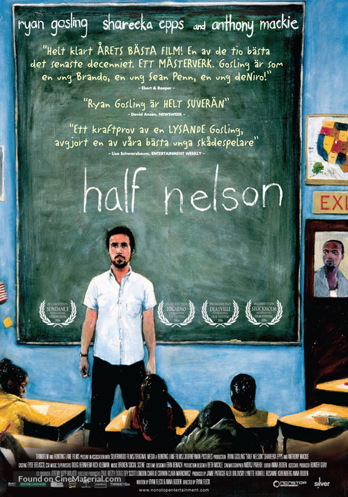 Half Nelson - Swedish Movie Poster