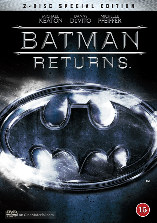 Batman Returns - Danish Movie Cover