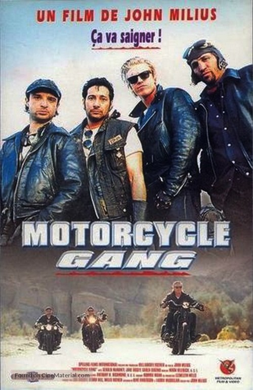 Motorcycle Gang - French Movie Cover