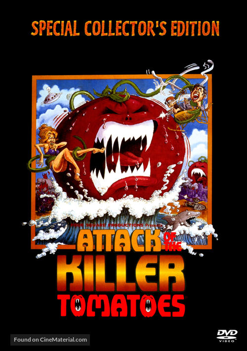 Attack of the Killer Tomatoes! - DVD movie cover
