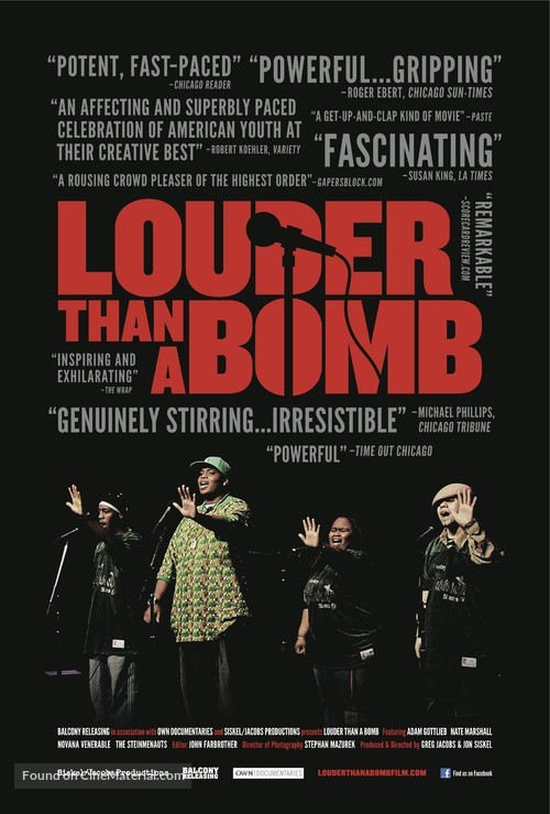Louder Than a Bomb - Movie Poster