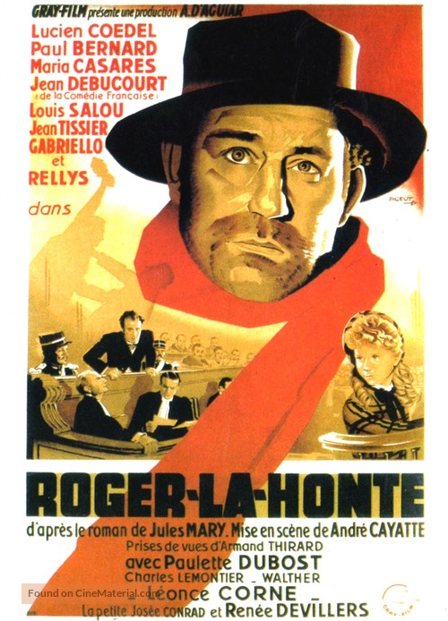 Roger la Honte - French Movie Poster